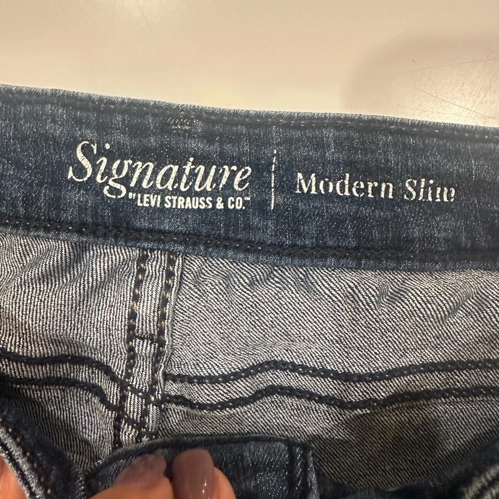 Levi's Signature Dark Blue‎ Skinny Jeans